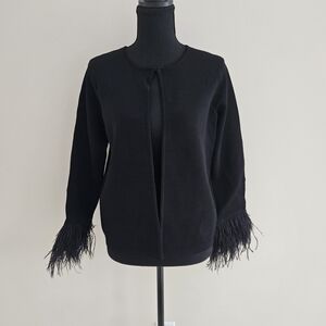 NWOT Calvin Klein Black Knit Cardigan